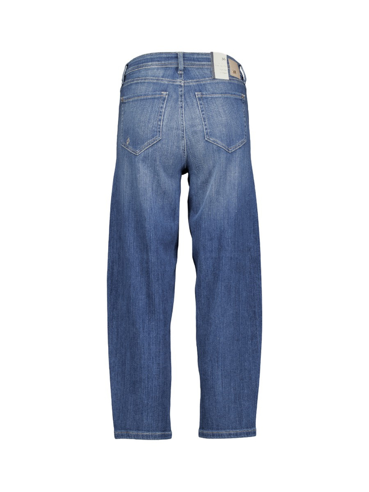 Blauwe barrel fit jeans Hanni Raffaello 