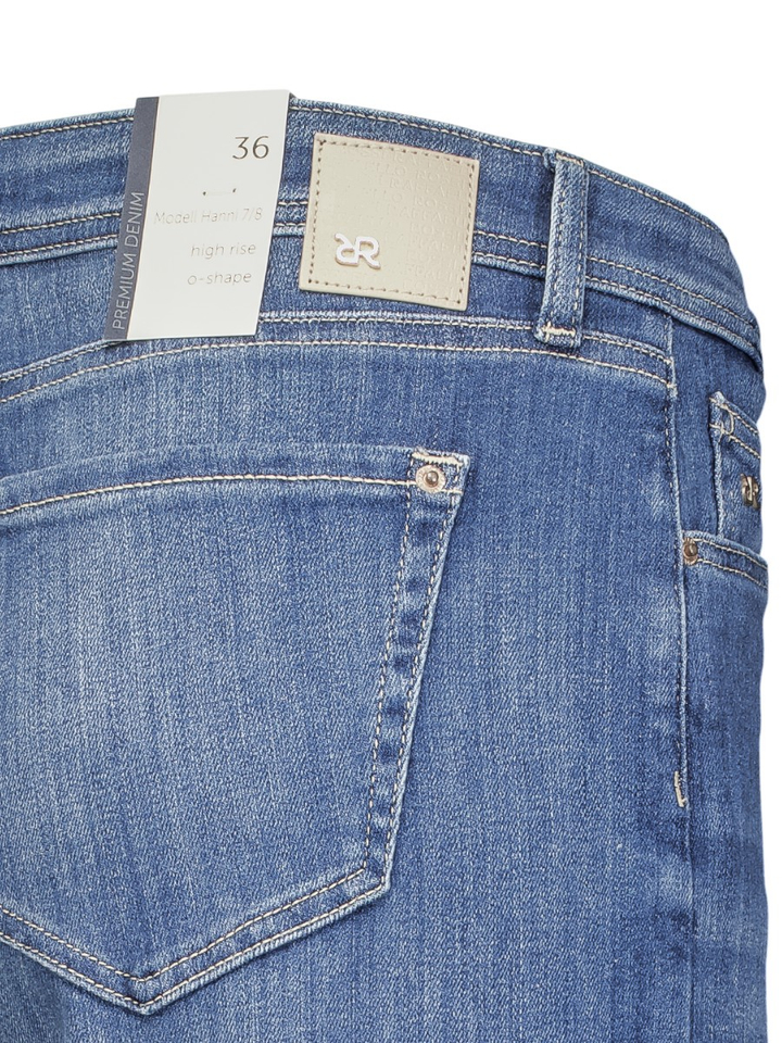 Blauwe barrel fit jeans Hanni Raffaello 