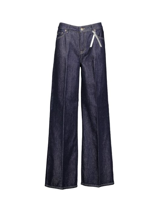 Donkerblauwe loose fit jeans Sventy Raffaello Rossi