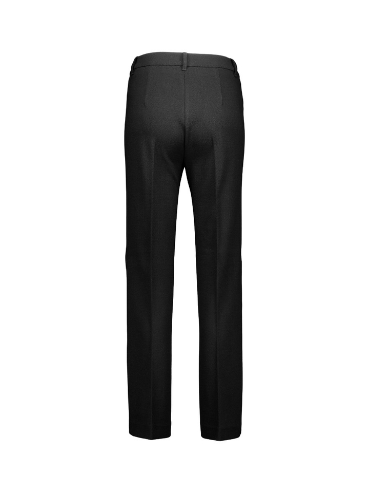Zwarte broek met stretch Miley Buttons Raffaello Rossi