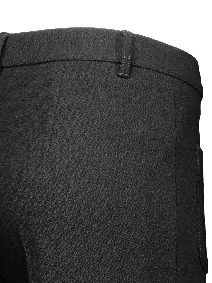 Zwarte broek met stretch Miley Buttons Raffaello Rossi