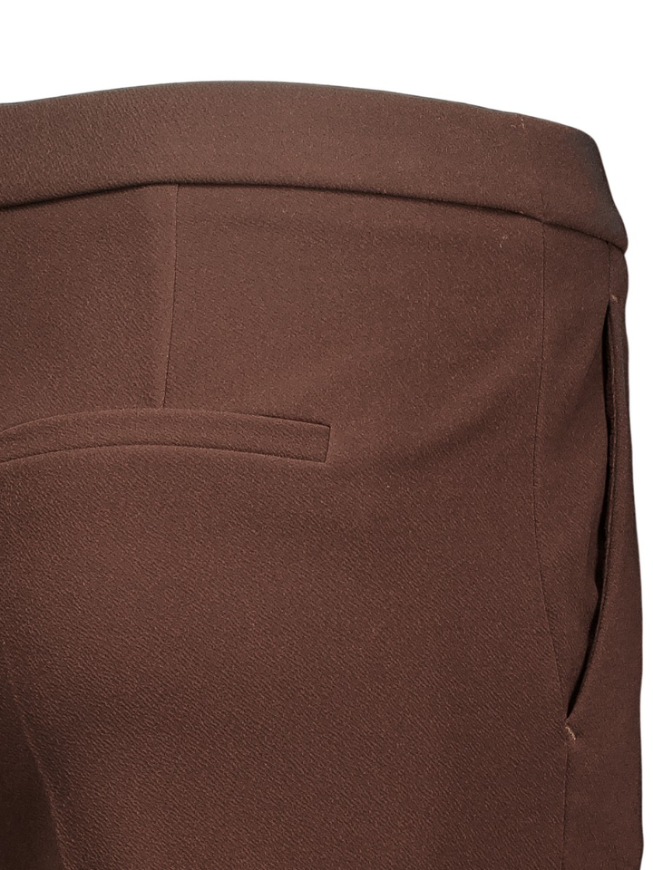  Bruine broek met fijne streep RENEE 6774 Raffaello Rossi