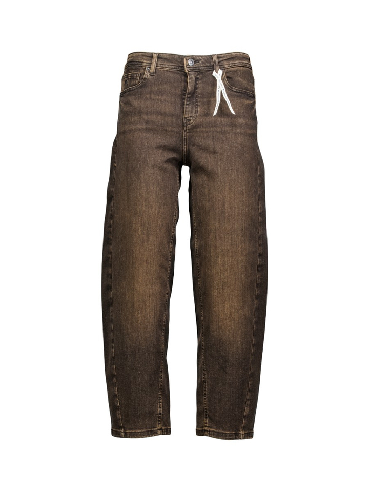 Bruine loose jeans Hanni Raffaello Rossi