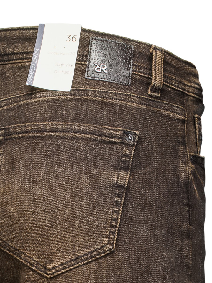 Bruine loose jeans Hanni Raffaello Rossi