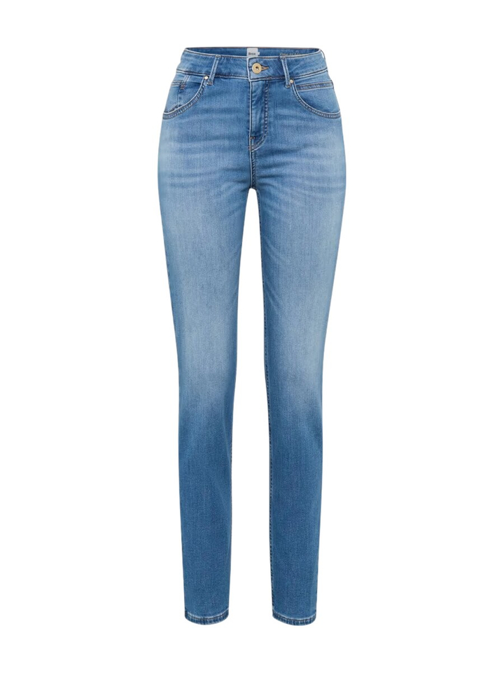 Blauwe slim fit jeans Brax