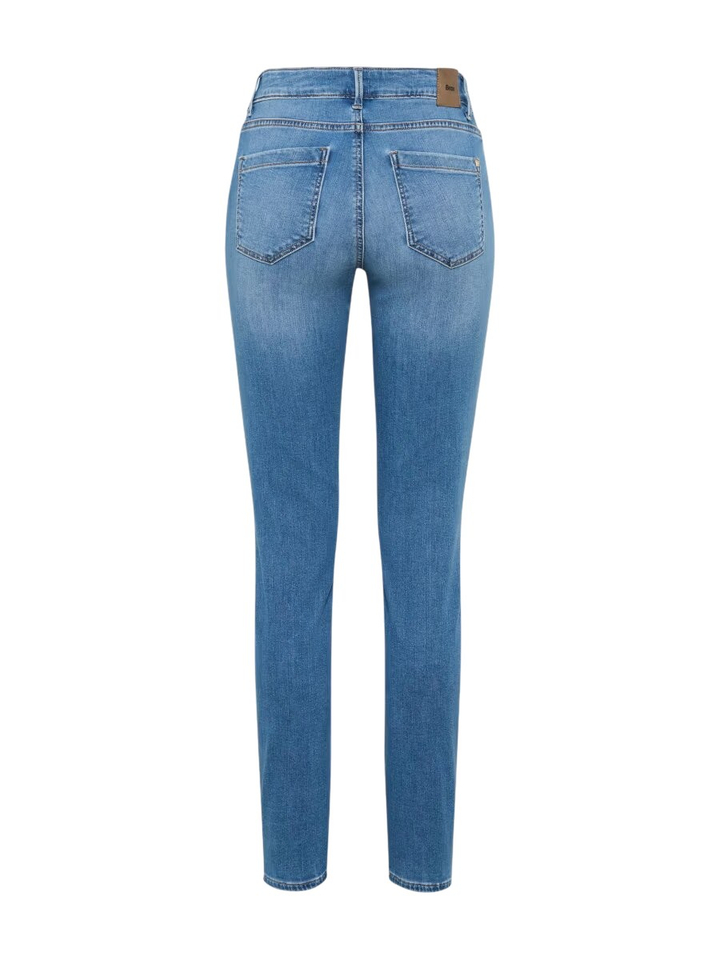 Blauwe slim fit jeans Brax