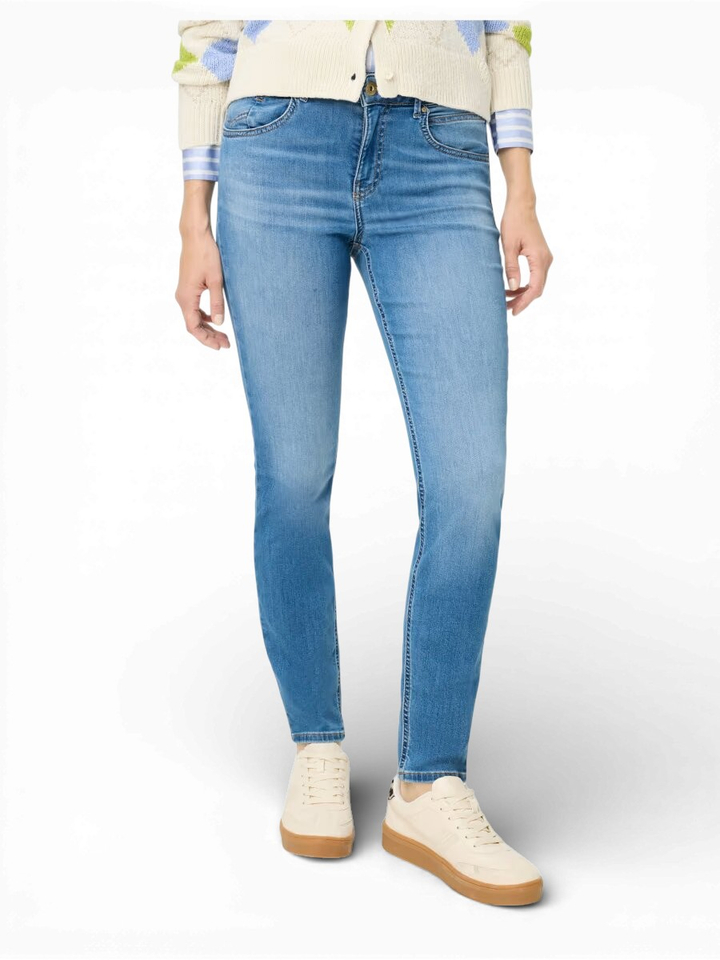 Blauwe slim fit jeans Brax