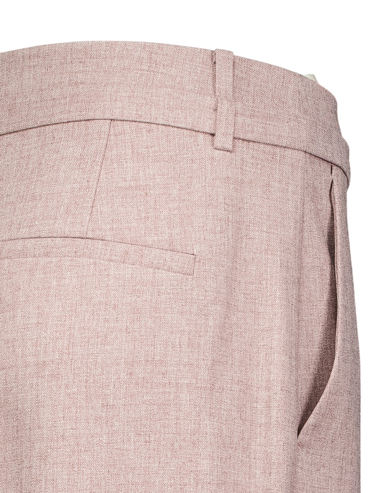 Roze wijde broek met riempje BRENNA Beaumont
