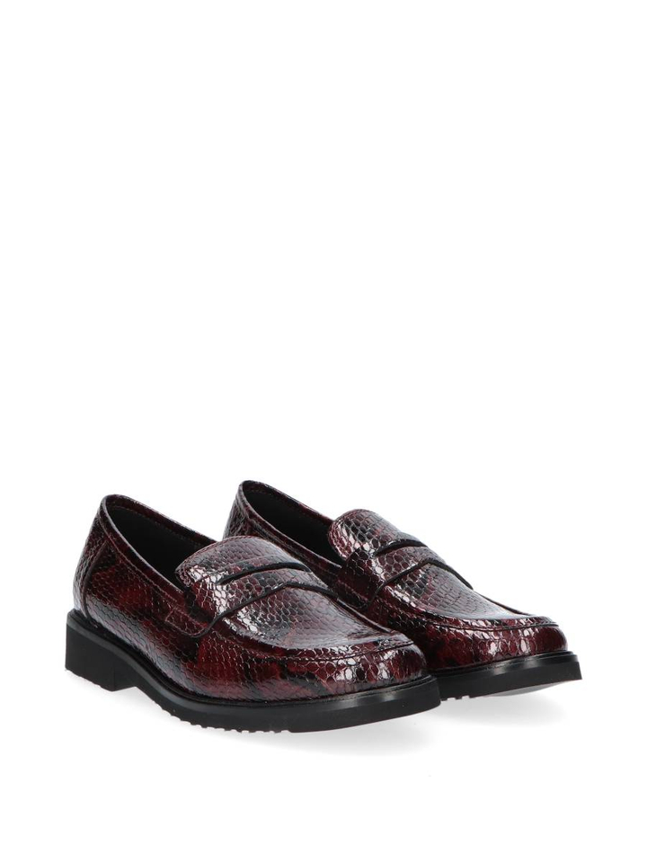 Boa lack mulberry moccasins Gabor