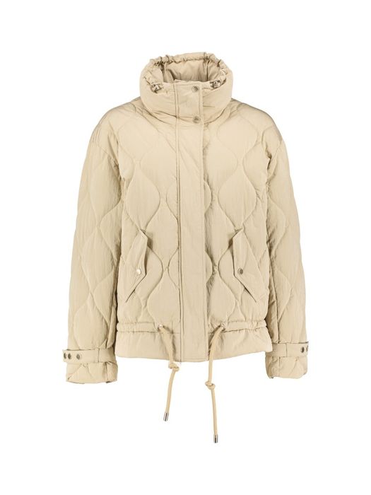Beige quilt jas Valentina Creenstone