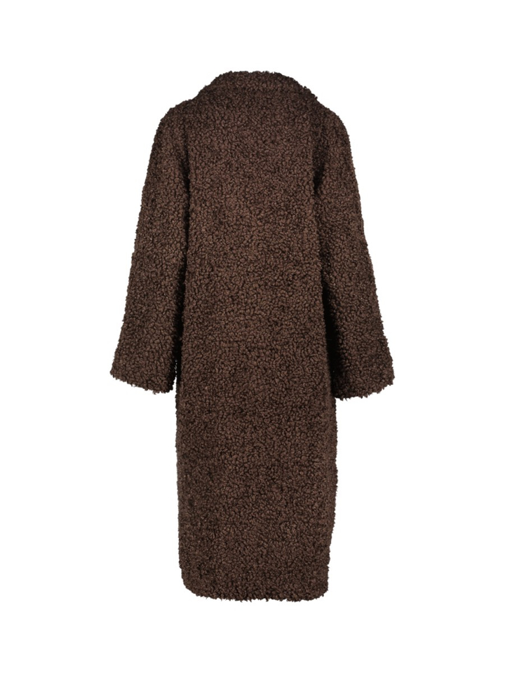 Bruine teddy mantel SASHA Beaumont
