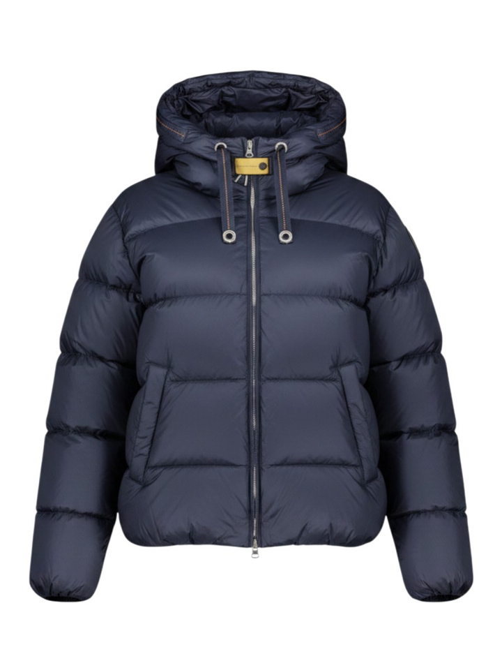 Donkerblauwe donsjas met capuchon Tilly Parajumpers
