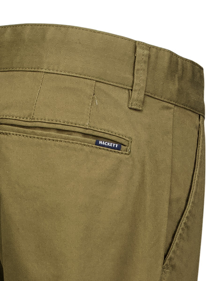 Groene chino broek Hackett