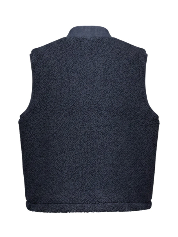 Blauwe teddy bodywarmer Hackett