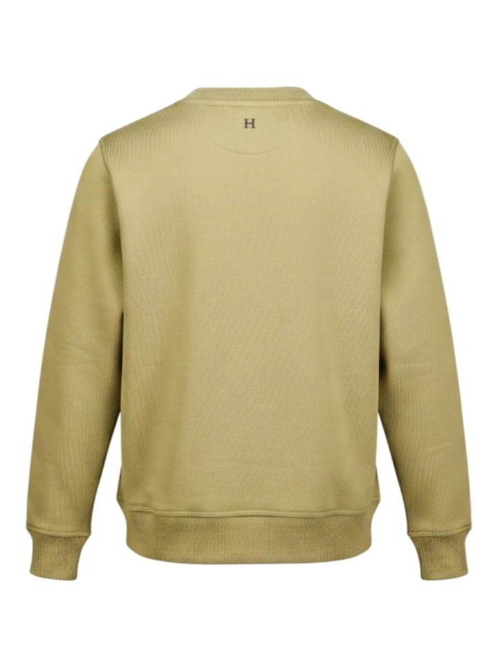 Groene sweater met prent Hackett