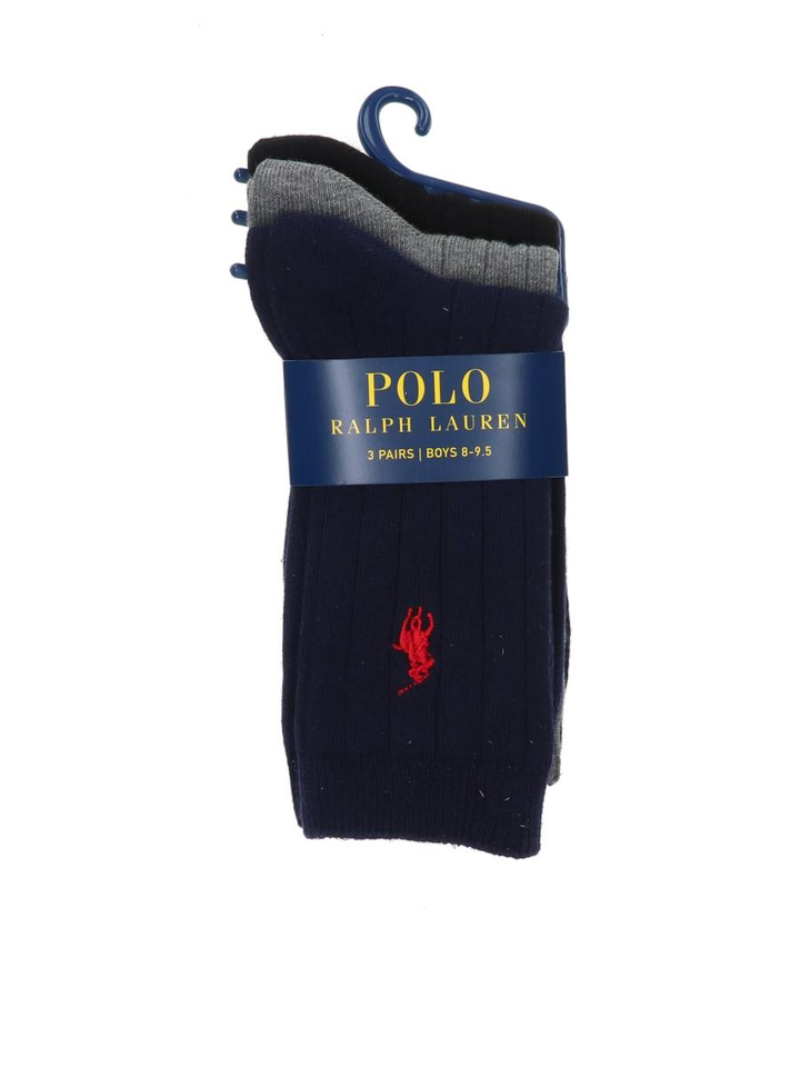 Navy assorted 3-pack kousen Ralph Lauren 