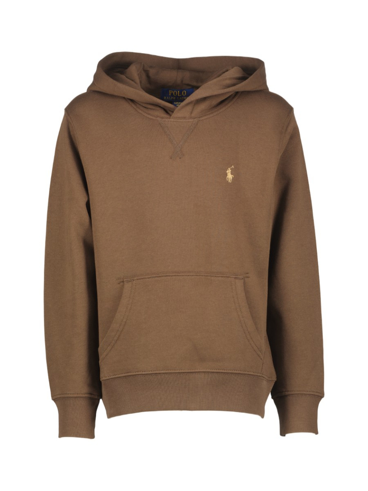 Bruine sweater met kap Ralph Lauren