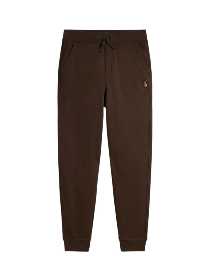 Donkerbruine fleece joggingbroek Ralph Lauren