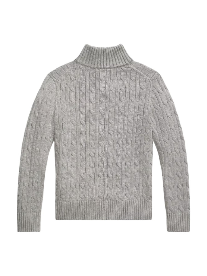 Andover heather pull met rechtopstaande kraag Ralph Lauren