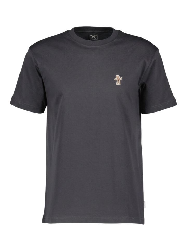 Blauwe katoenen T-shirt Cookieman Iriedaily 