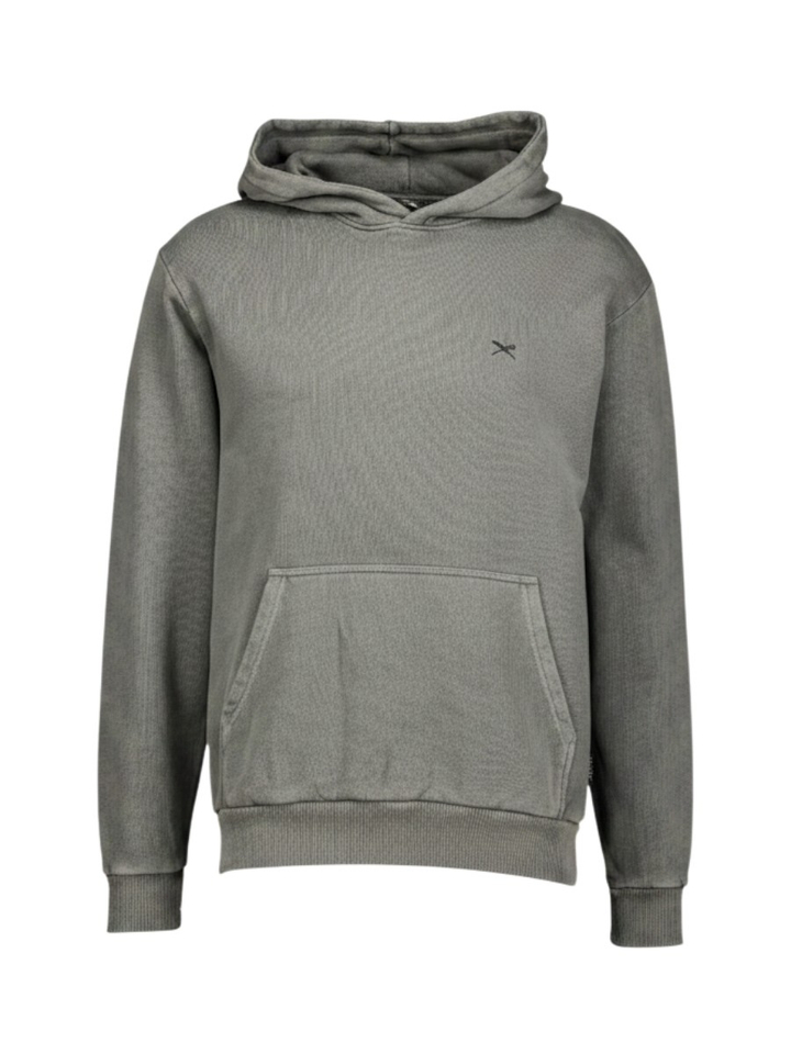 Grijze hoodie Vintage Dye Hoodie Iriedaily 