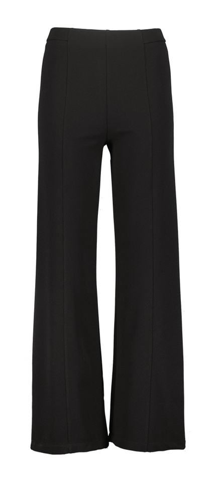 Zwarte broek met elastiek Rinascimento 