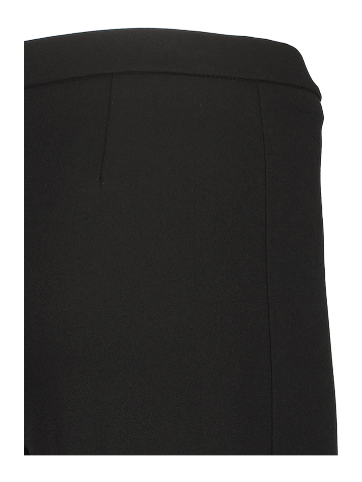 Zwarte broek met elastiek Rinascimento 