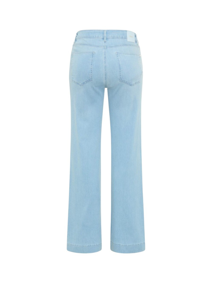 Blauwe wide leg jeans Brax 