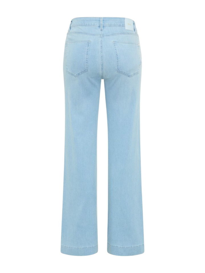 Blauwe wide leg jeans Brax 
