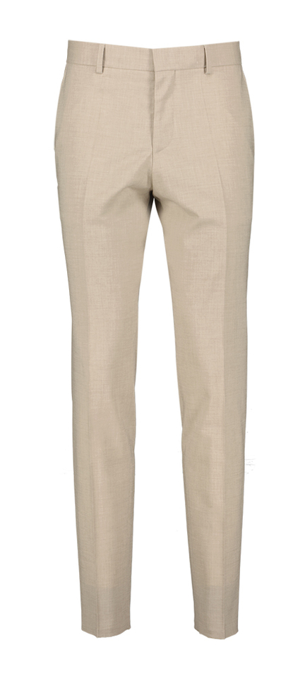 Beige kostuum broek Genius Boss Black