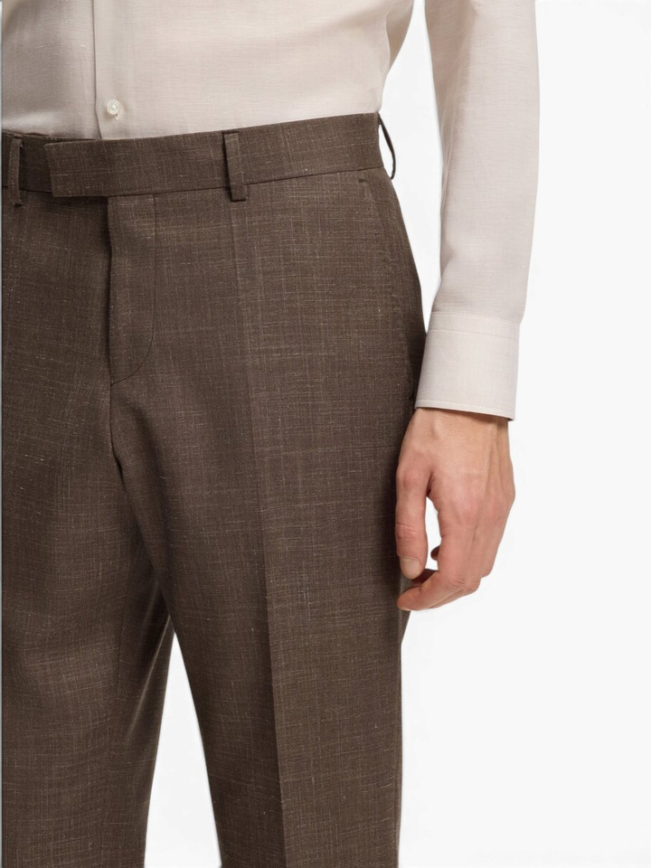Bruine lange broek H Genius Boss