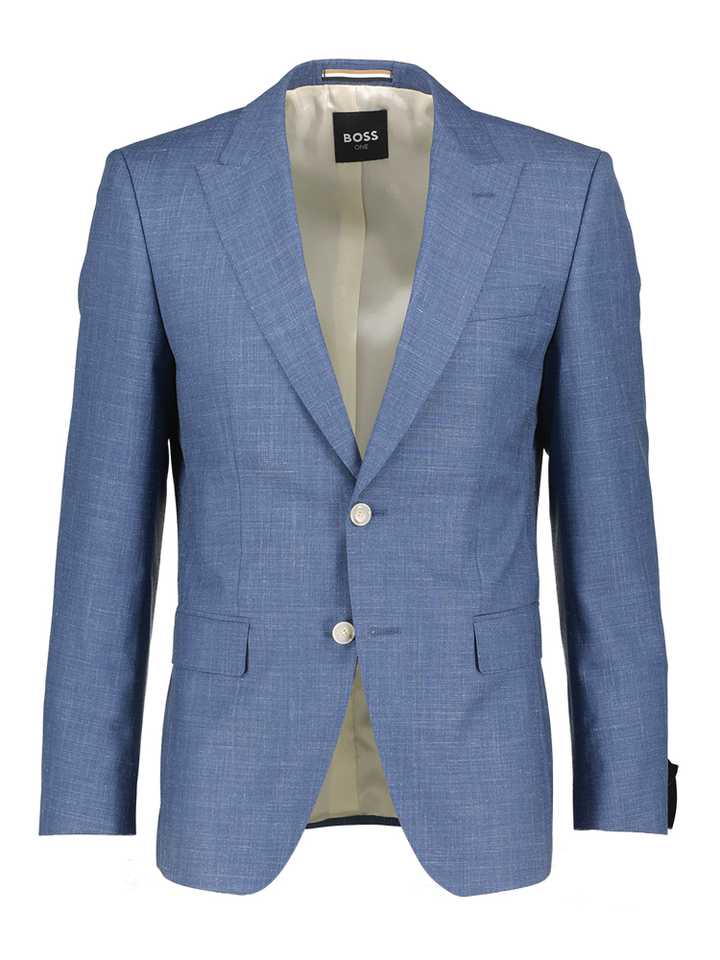 Blauwe kostuumblazer Huge Boss