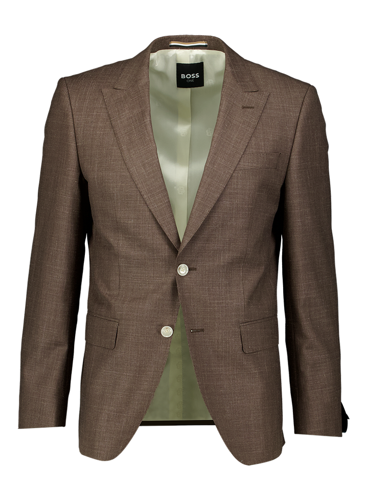 Bruine kostuum blazer H Huge Boss