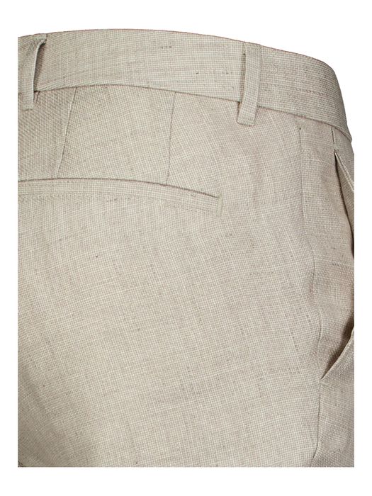 Open grey linnen kostuumbroek Hugo Boss