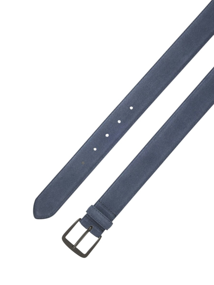 Blauwe riem in suede Hugo Boss 