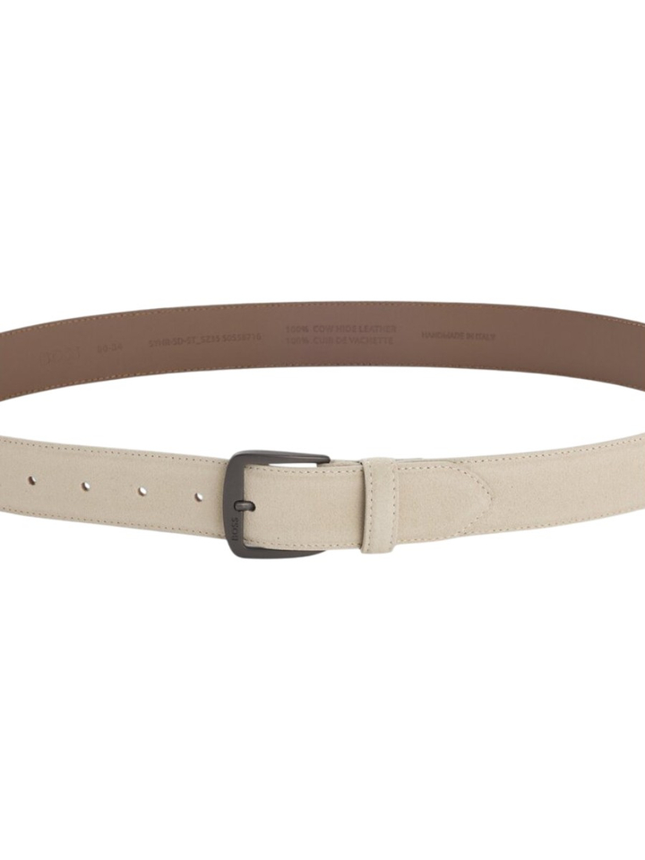 Beige riem in suede Hugo Boss 