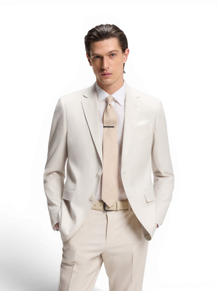 Beige riem in suede Hugo Boss 