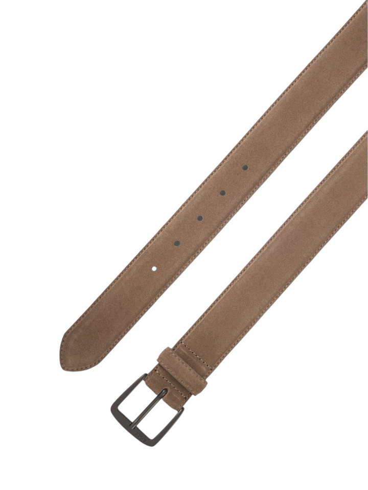Taupe riem in suede Hugo Boss 