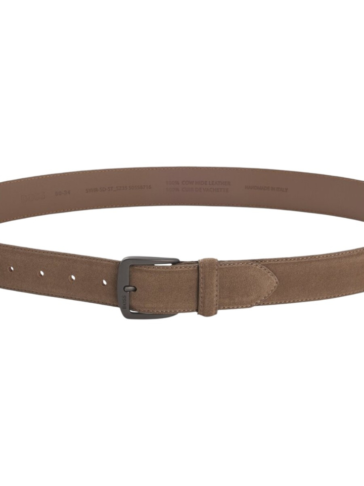 Taupe riem in suede Hugo Boss 
