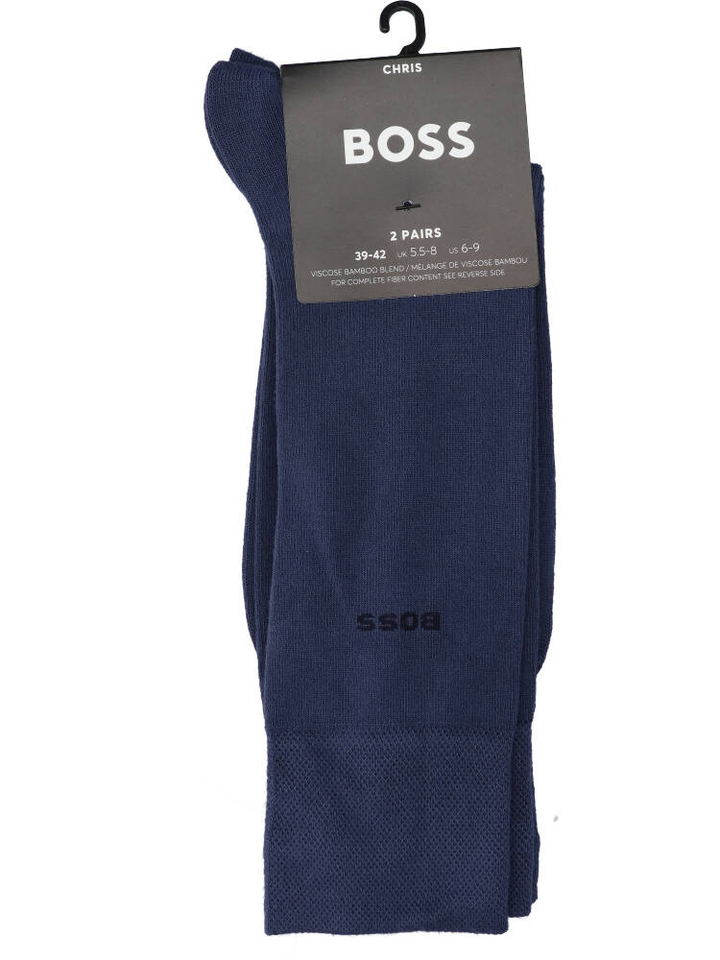 Open blue kousen 2-pack Hugo Boss 