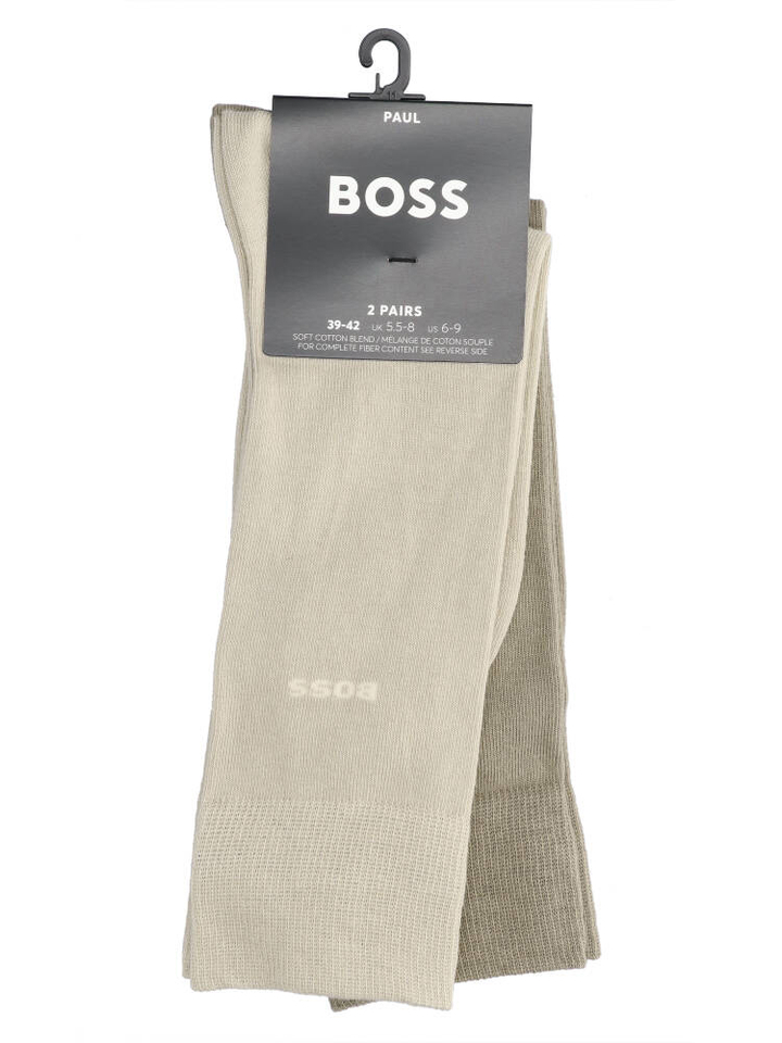 Open brown sokken duo pack Hugo Boss