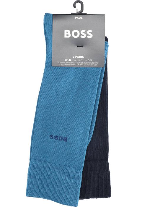 2-Pack open blue sokken Hugo Boss