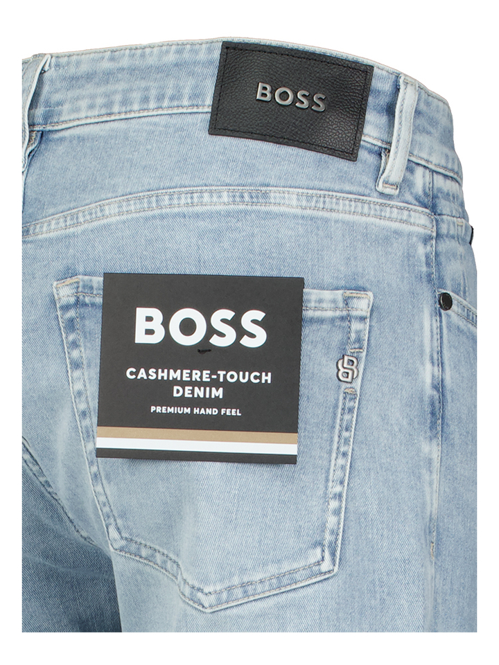 Lichtblauwe jeans boss black