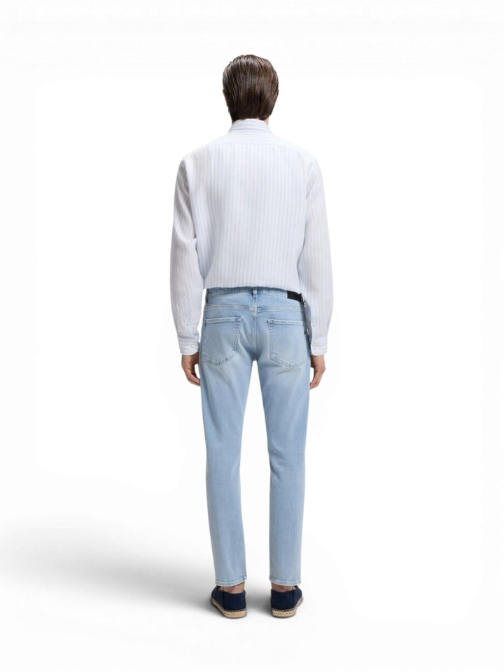 Lichtblauwe jeans boss black