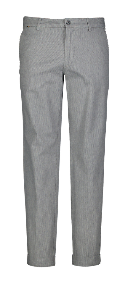 Grijze modern regular fit chino Hugo Boss 