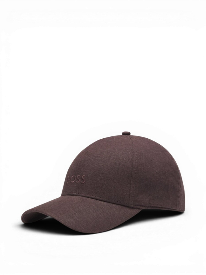 Donkerbruine pet Hugo Boss