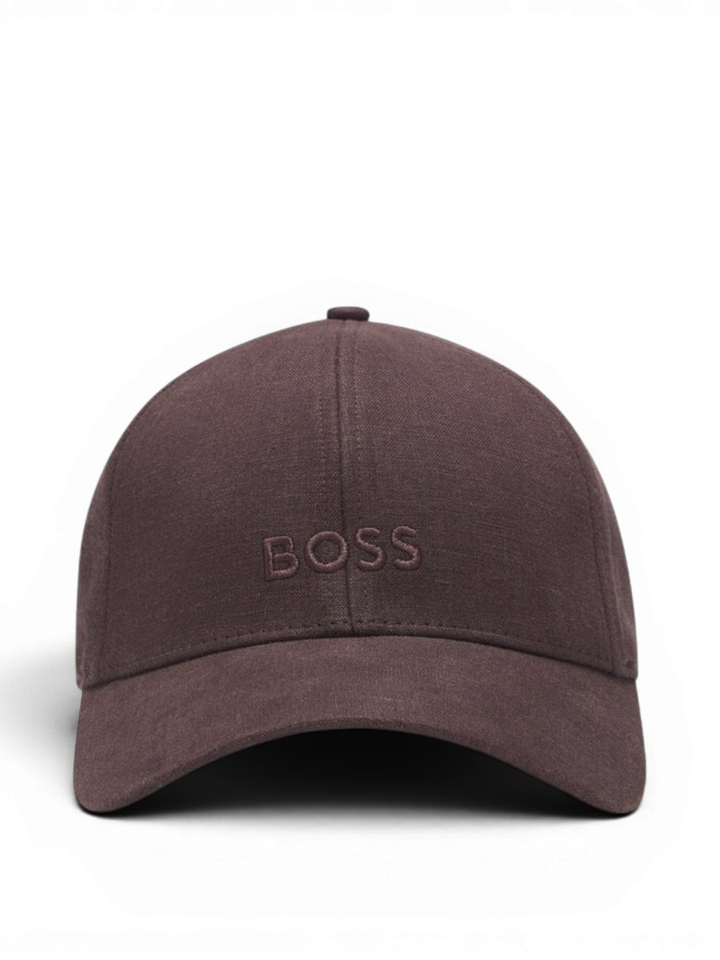 Donkerbruine pet Hugo Boss