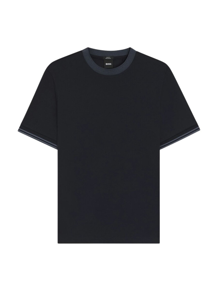 Donkerblauwe T-shirt Hugo Boss 