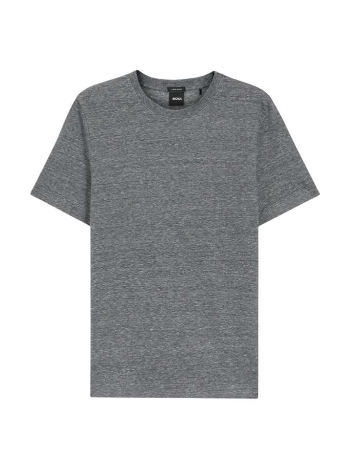 Donkerblauwe T-shirt Hugo Boss