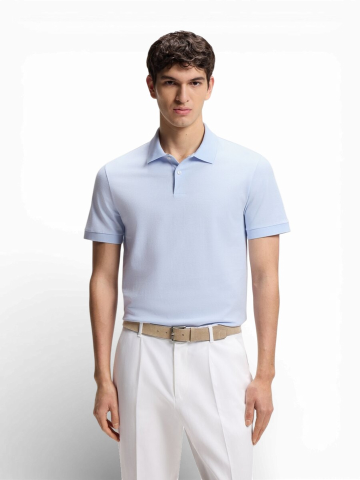 Blauwe polo korte mouw Pack Hugo Boss